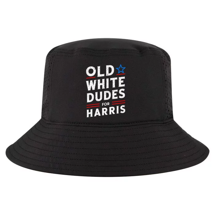 Old White Dudes For Harris Kamala 2024 Cool Comfort Performance Bucket Hat