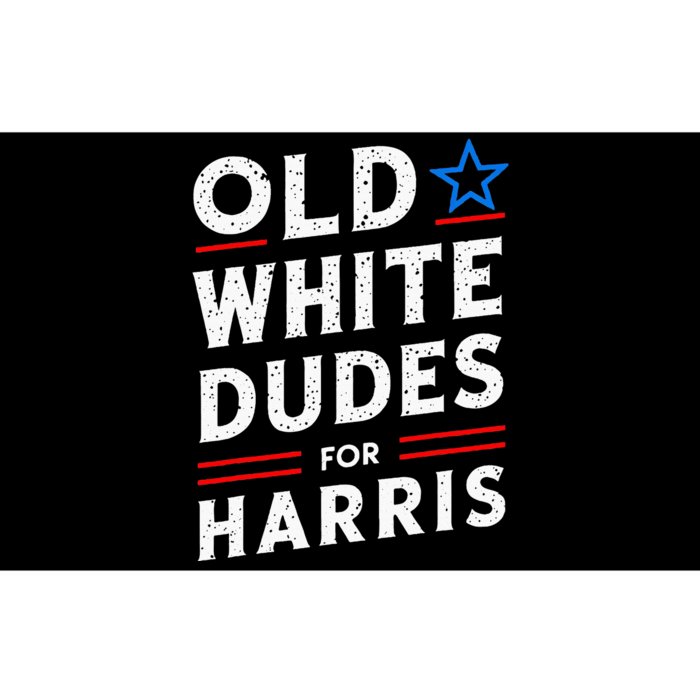 Old White Dudes For Harris Kamala 2024 Bumper Sticker