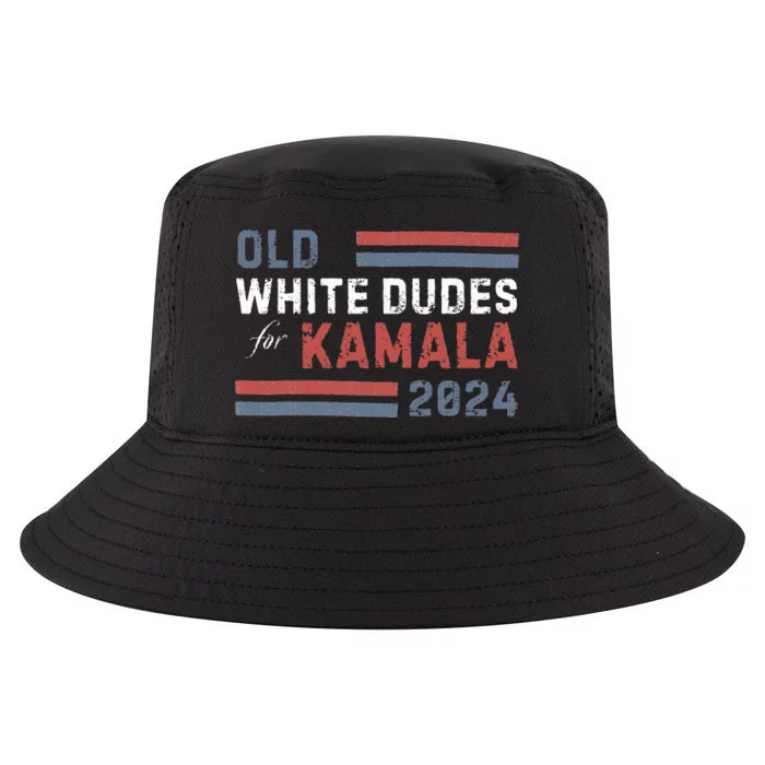 Old White Dudes For Kamala Cool Comfort Performance Bucket Hat