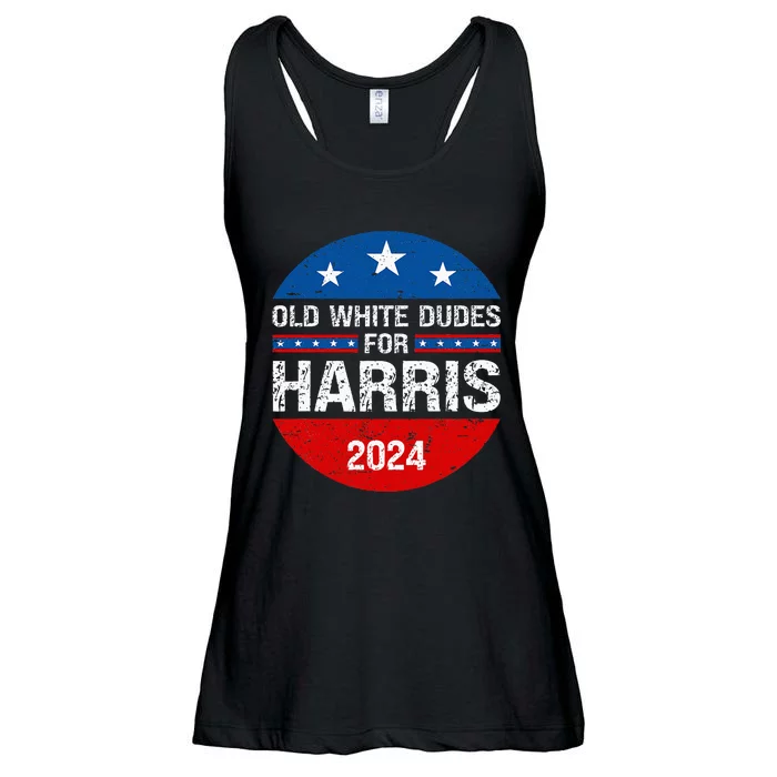 Old White Dudes For Harris 2024 Ladies Essential Flowy Tank