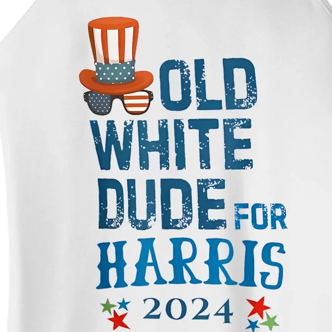 Old White Dude For Kamalaharris President 2024 Women’s Perfect Tri Rocker Tank