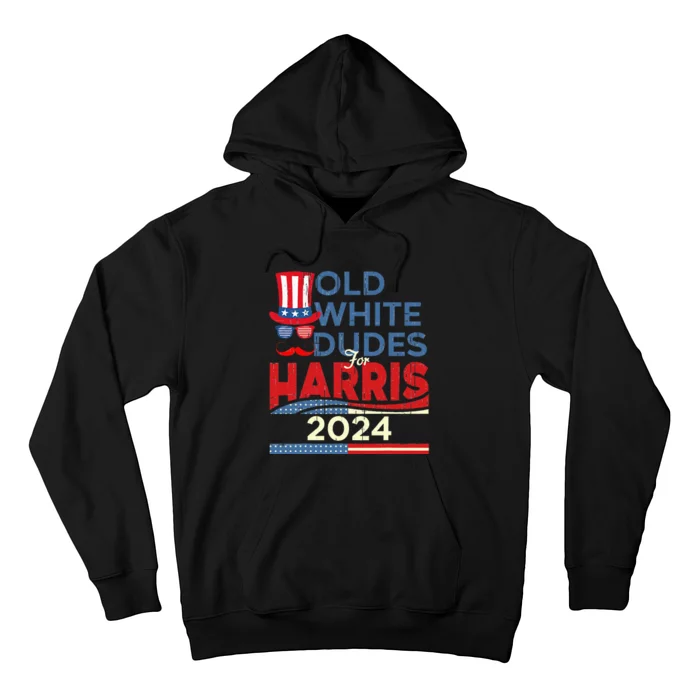 Old White Dude For Kamala Harris First Female President Hoodie