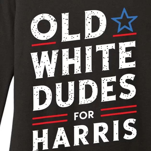 Old White Dudes For Harris Kamala 2024 Womens CVC Long Sleeve Shirt