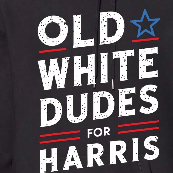 Old White Dudes For Harris Kamala 2024 Premium Hoodie