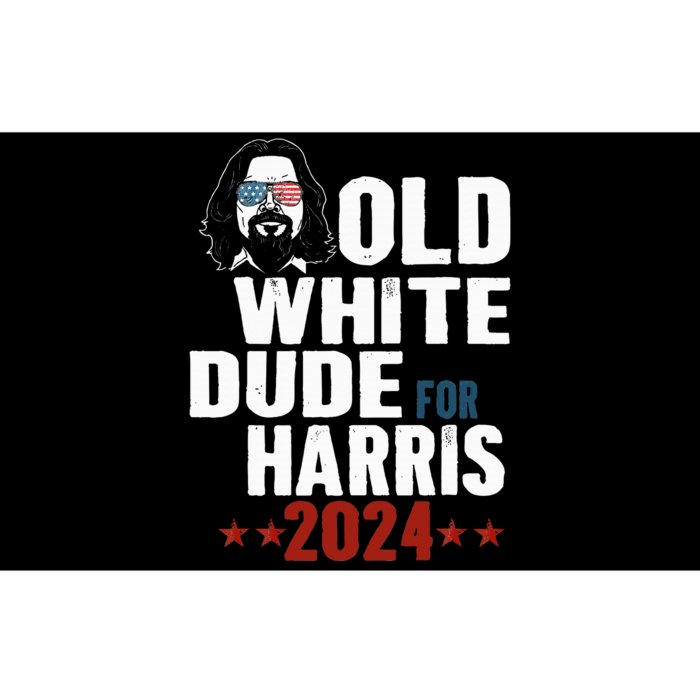 Old White Dudes For Kamala Harris Sunglasses Usa Man Bumper Sticker