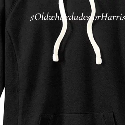 Old White Dudes For Harris Women's Fleece Hoodie