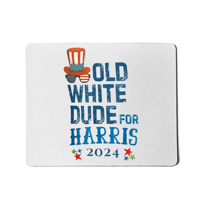 Old White Dude For Kamalaharris President 2024 Mousepad