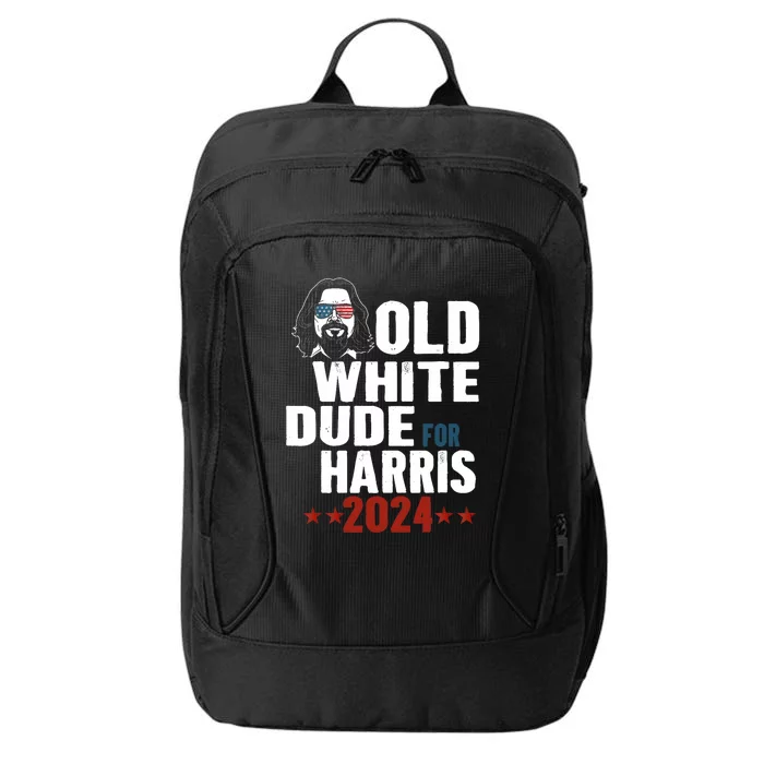 Old White Dudes For Kamala Harris Sunglasses Usa Man City Backpack