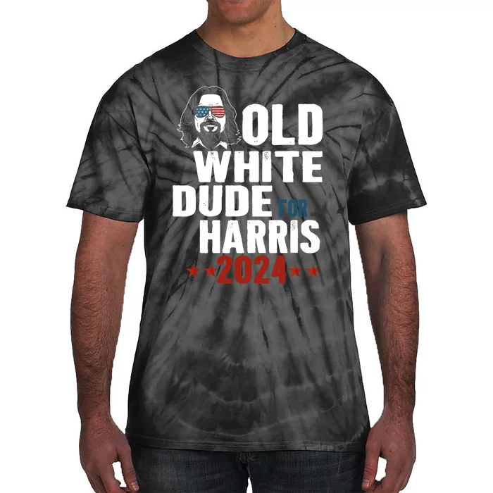 Old White Dudes For Kamala Harris Sunglasses Usa Man Tie-Dye T-Shirt