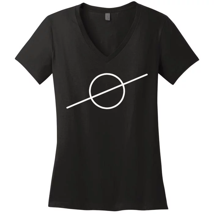 One Wheel Electric Skateboard Float Owner Skateboarding Women's V-Neck T-Shirt