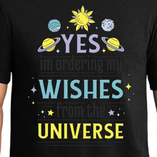 Ordering Wishes From The Universe Pajama Set