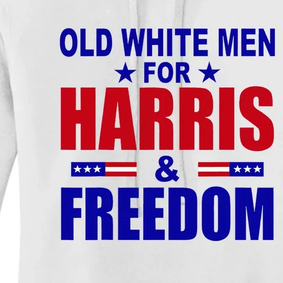 Old White For Harris And Freedom Women's Pullover Hoodie