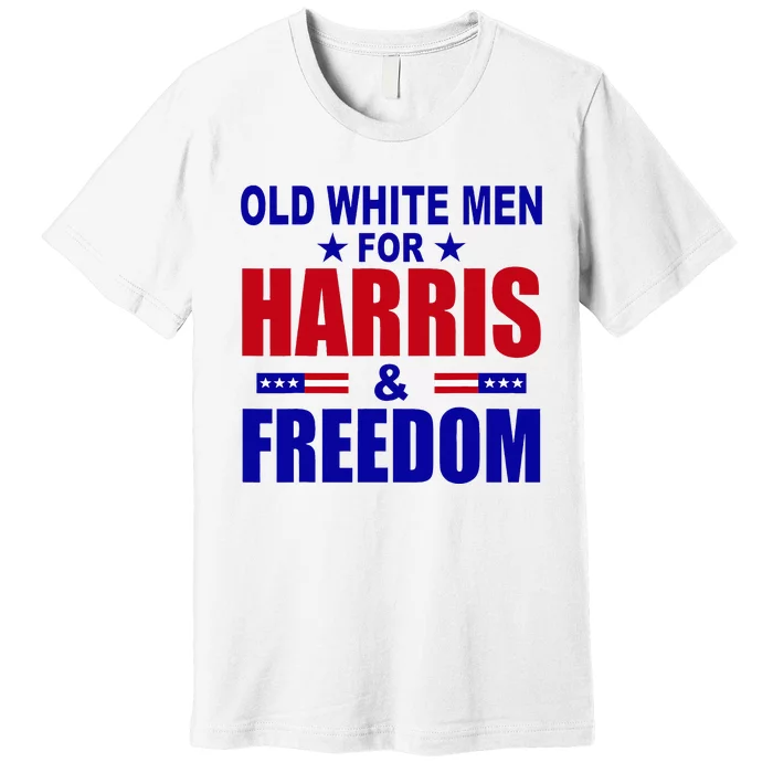 Old White For Harris And Freedom Premium T-Shirt