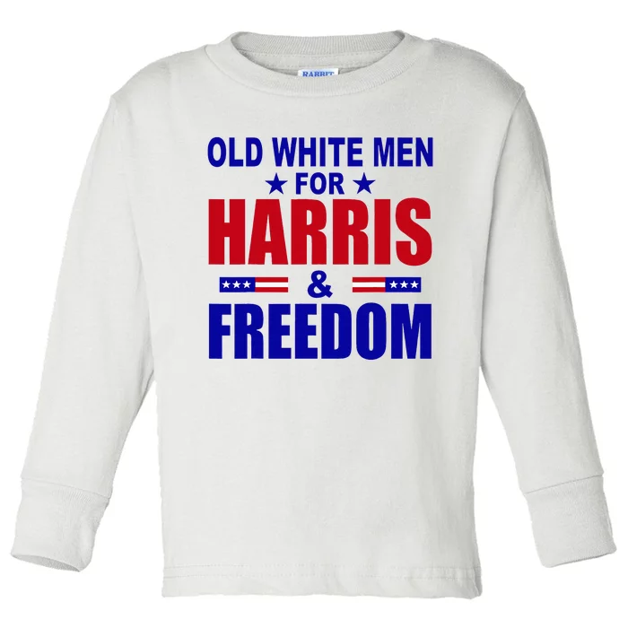 Old White For Harris And Freedom Toddler Long Sleeve Shirt