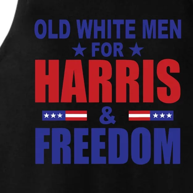 Old White For Harris And Freedom Ladies Tri-Blend Wicking Tank