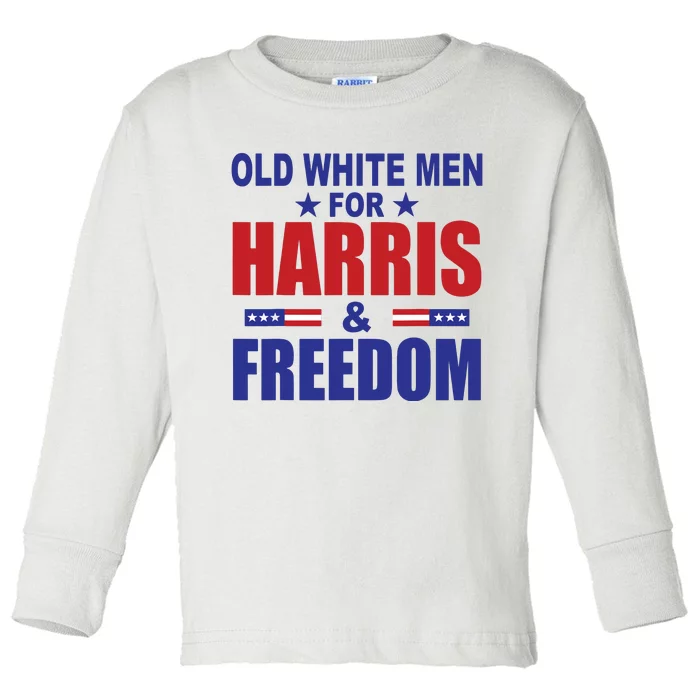 Old White For Harris And Freedom Toddler Long Sleeve Shirt