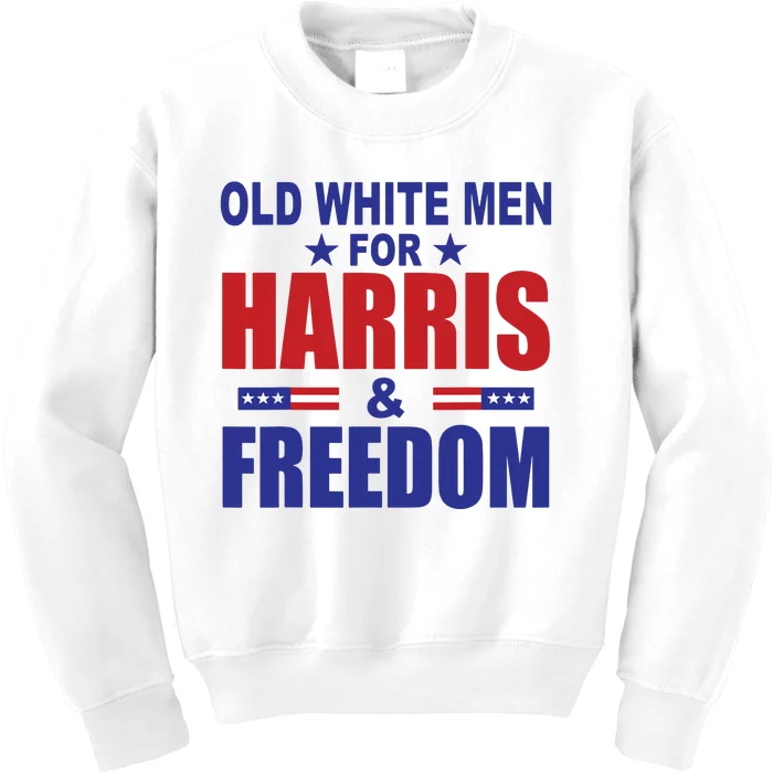 Old White For Harris And Freedom Kids Sweatshirt