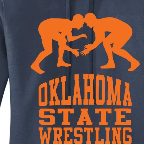 Oklahoma Wrestling Funny Women's Pullover Hoodie