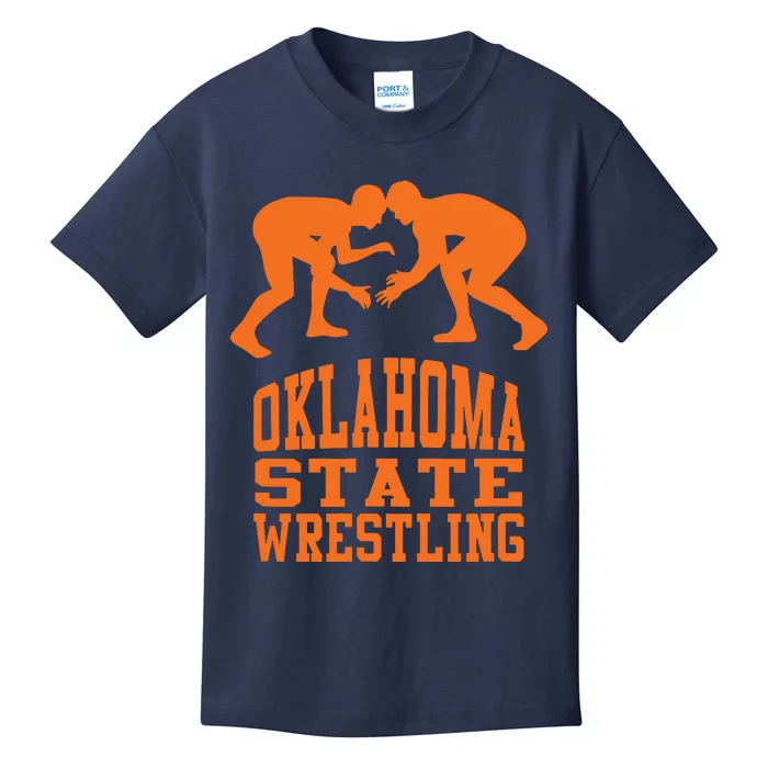 Oklahoma Wrestling Funny Kids T-Shirt