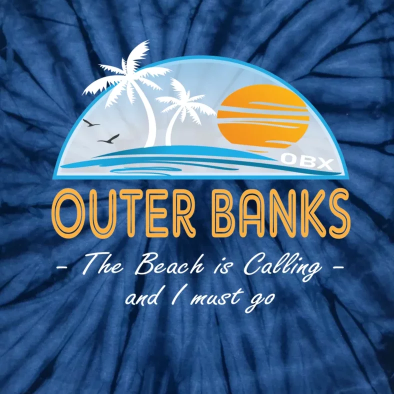 OBX With Funny Slogan for The Outer Banks Tie-Dye T-Shirt