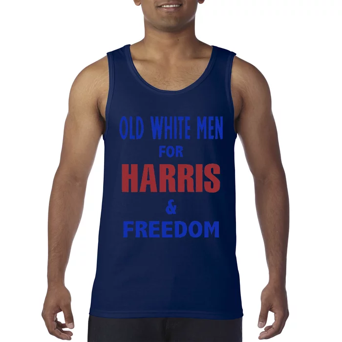 Old White For Harris & Freedom Tank Top