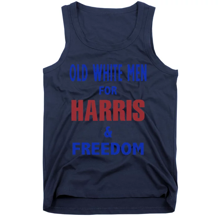 Old White For Harris & Freedom Tank Top