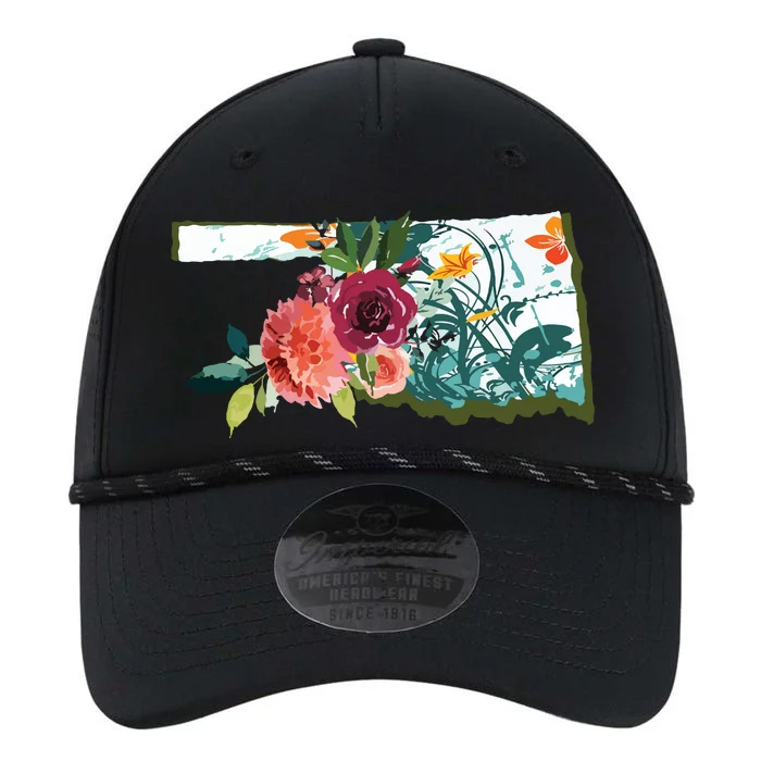 Oklahoma Watercolor Flower Performance The Dyno Cap