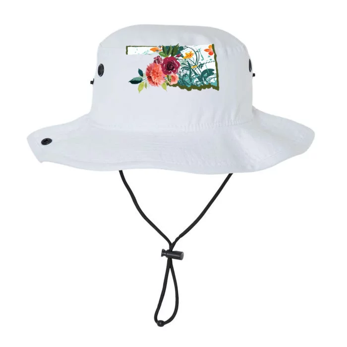 Oklahoma Watercolor Flower Legacy Cool Fit Booney Bucket Hat