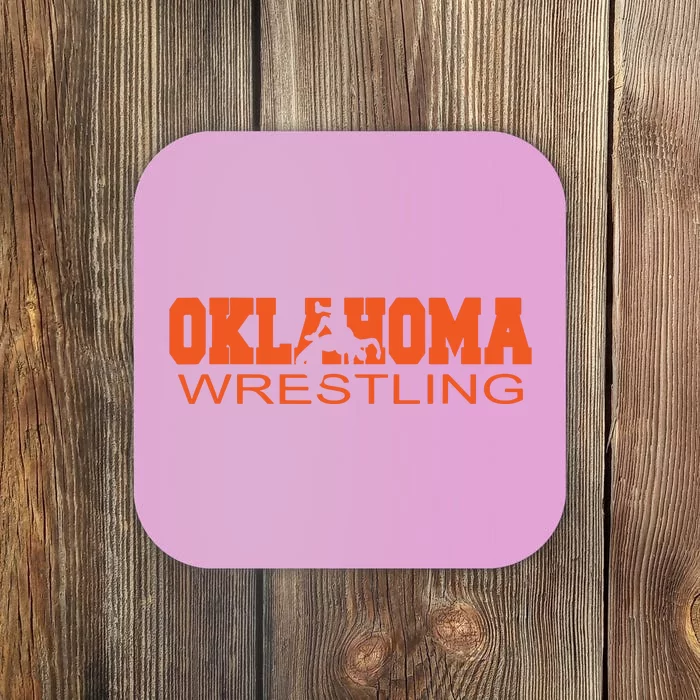 Oklahoma Watercolor Funny Coaster