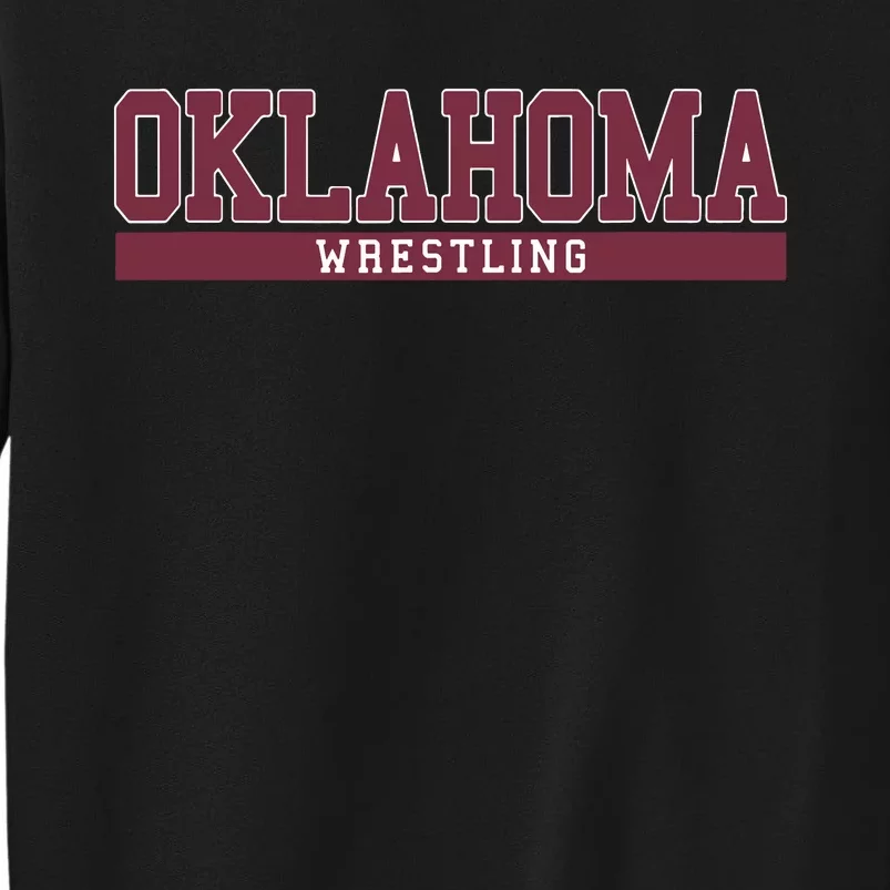 Oklahoma Wrestling Funny Tall Sweatshirt