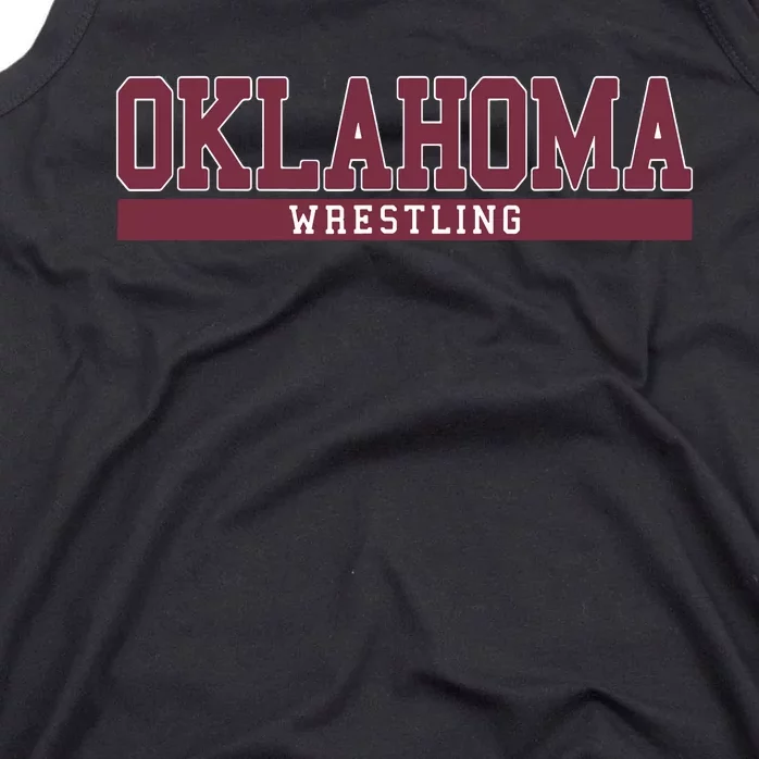 Oklahoma Wrestling Funny Tank Top