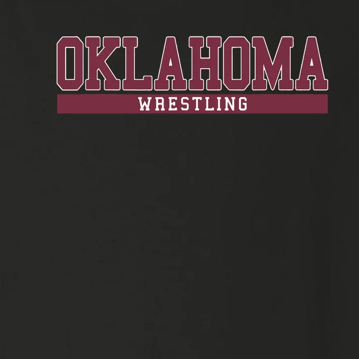 Oklahoma Wrestling Funny Toddler Long Sleeve Shirt