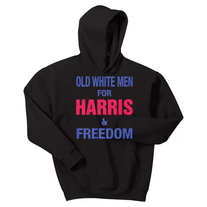 Old White For Harris & Freedom Kids Hoodie