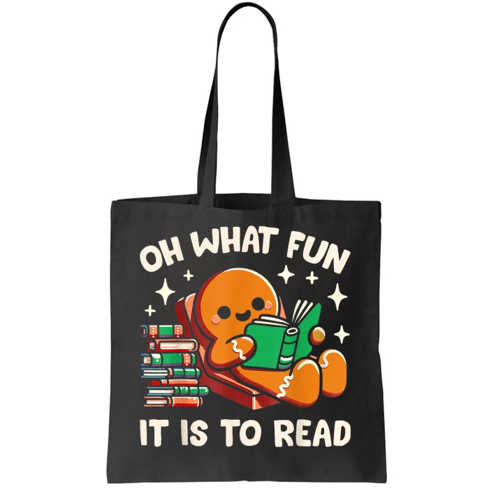 Oh What Fun It Is To Read Christmas Teacher Librarian Books Tote Bag