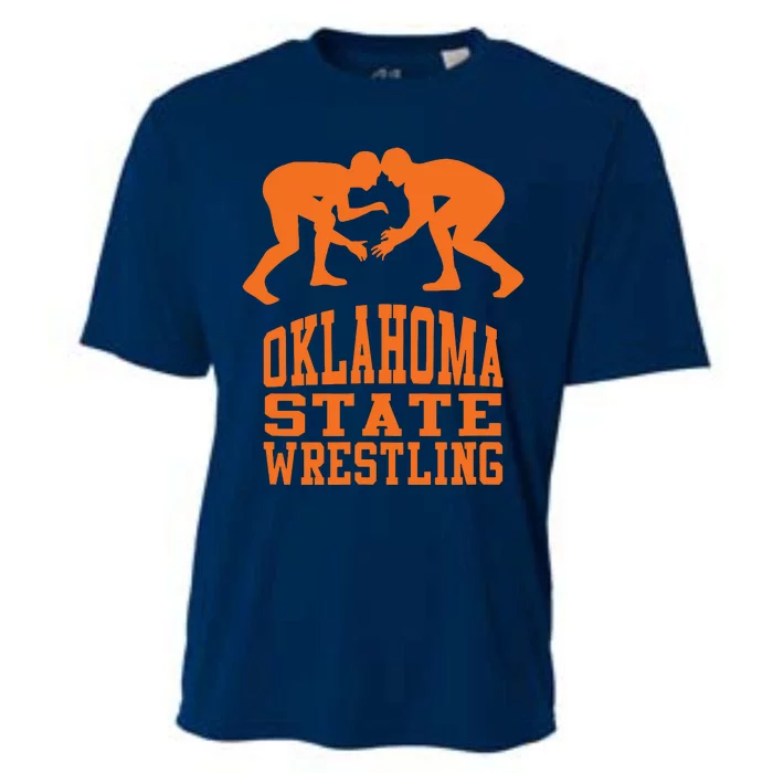 Oklahoma Wrestling Gift Cooling Performance Crew T-Shirt