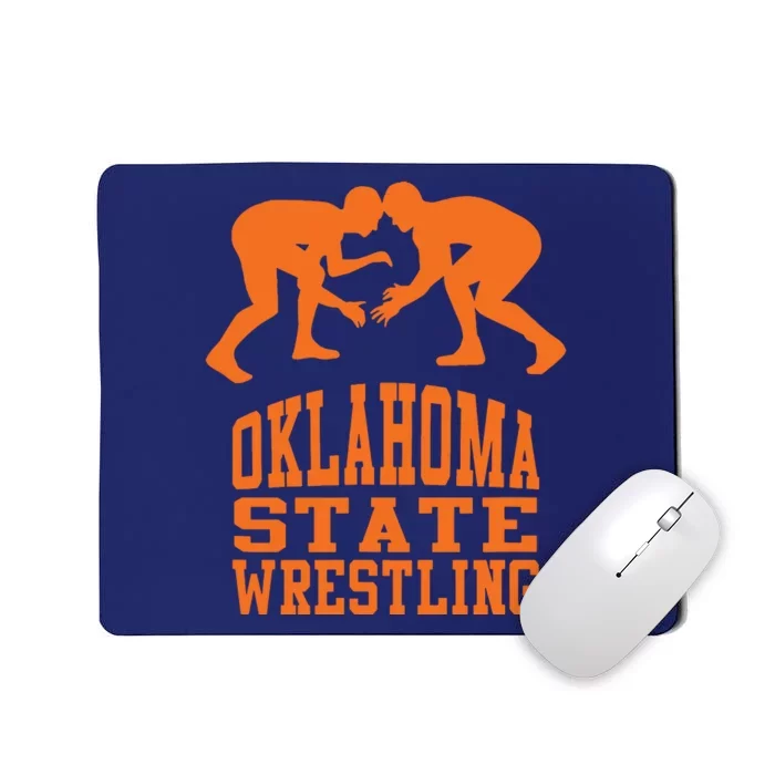 Oklahoma Wrestling Gift Mousepad