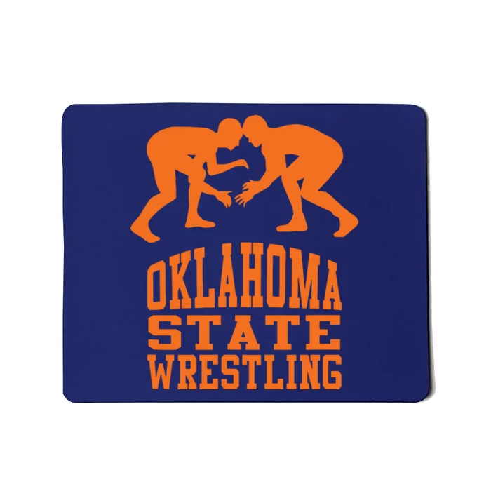 Oklahoma Wrestling Gift Mousepad