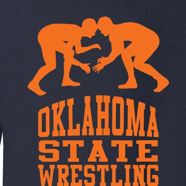 Oklahoma Wrestling Gift Toddler Sweatshirt