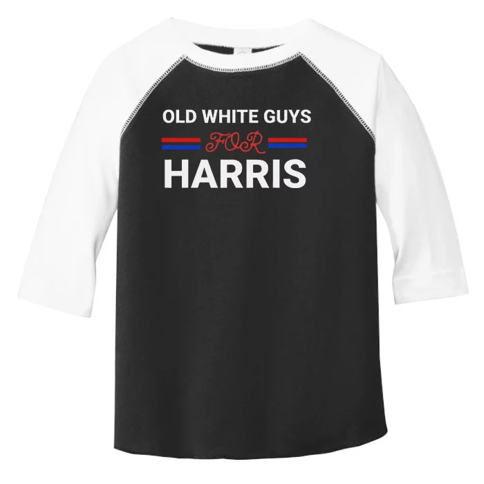 Old White Guys For Harris Kamala Toddler Fine Jersey T-Shirt