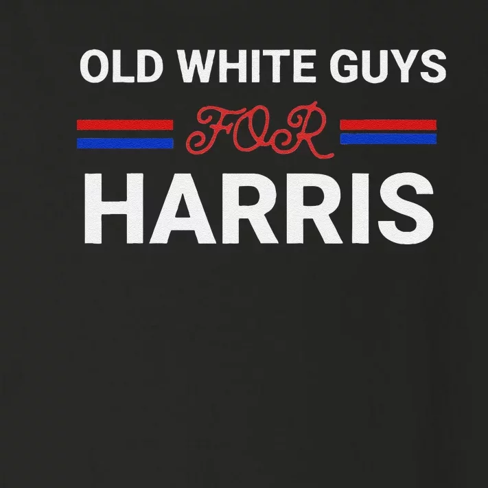 Old White Guys For Harris Kamala Toddler Long Sleeve Shirt