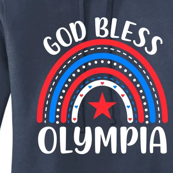 Olympia Washington Gift I Love Olympia Usa Great Gift Women's Pullover Hoodie