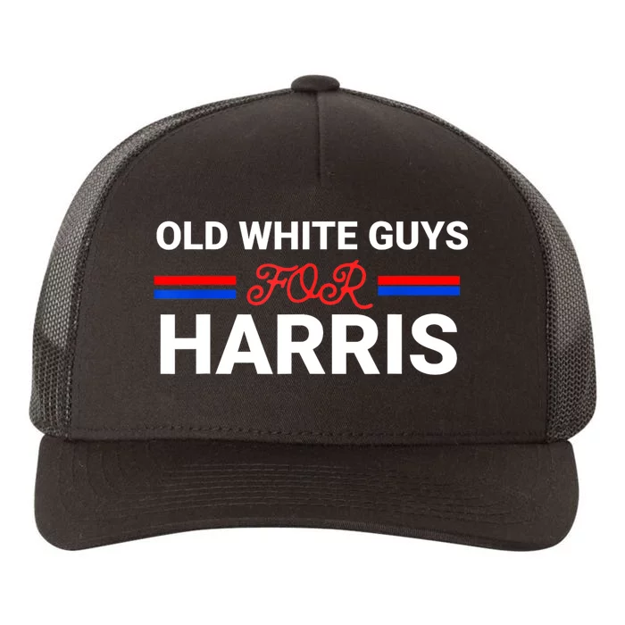 Old White Guys For Harris Kamala Yupoong Adult 5-Panel Trucker Hat