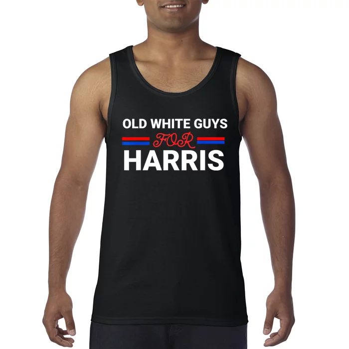 Old White Guys For Harris Kamala Tank Top