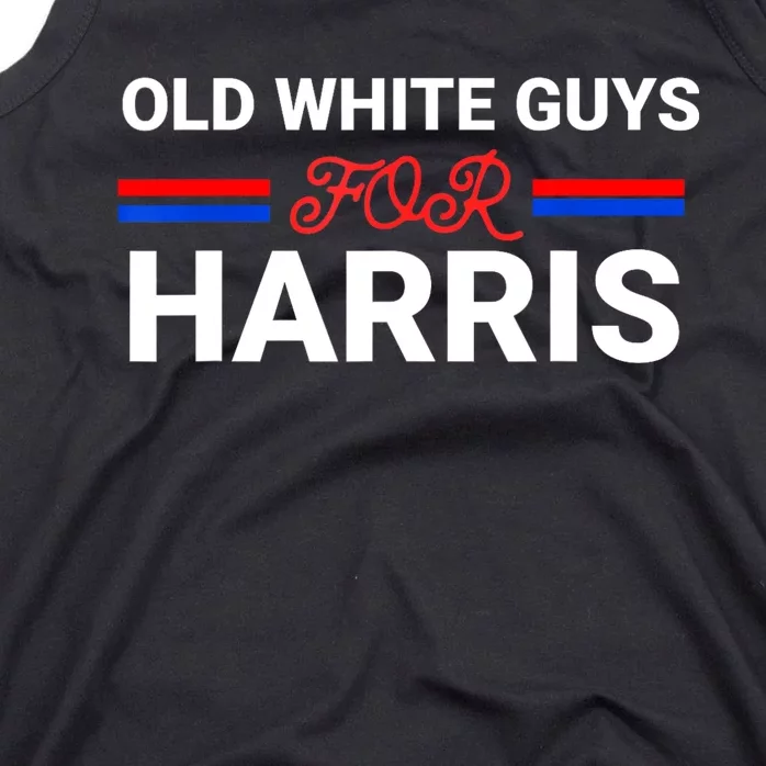 Old White Guys For Harris Kamala Tank Top