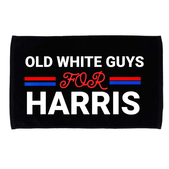 Old White Guys For Harris Kamala Microfiber Hand Towel