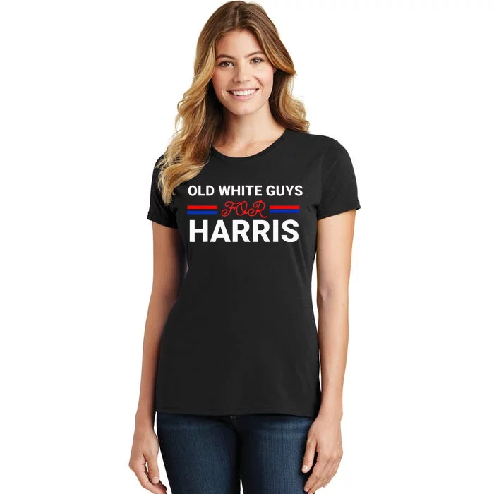 Old White Guys For Harris Kamala Women's T-Shirt