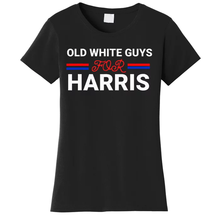 Old White Guys For Harris Kamala Women's T-Shirt