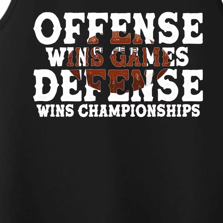 Offense Wins Games Defense Wins Championships Performance Tank