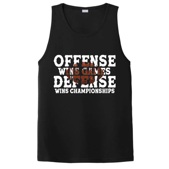 Offense Wins Games Defense Wins Championships Performance Tank