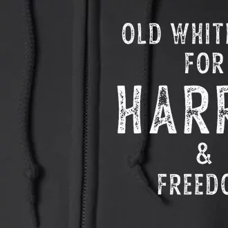 Old White Harris & Freedom Full Zip Hoodie